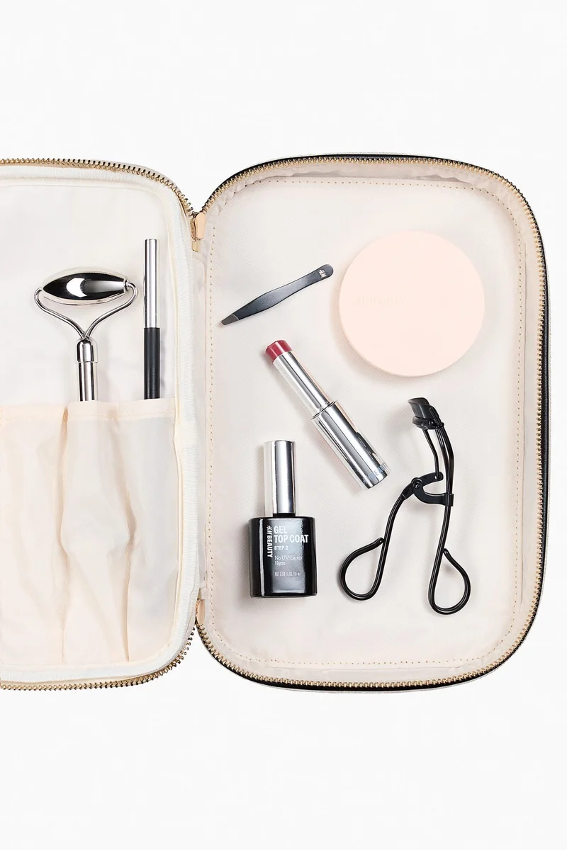 H&M  Linen-blend wash bag for Women | Best Price UAE